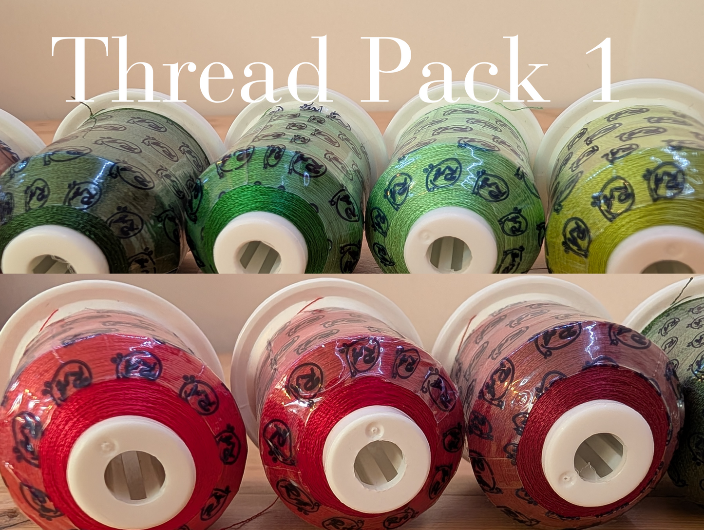 Machine Embroidery Thread Bundles