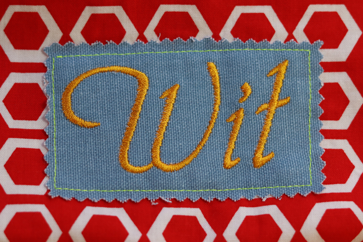 Zipper Pouch Bag - Wit