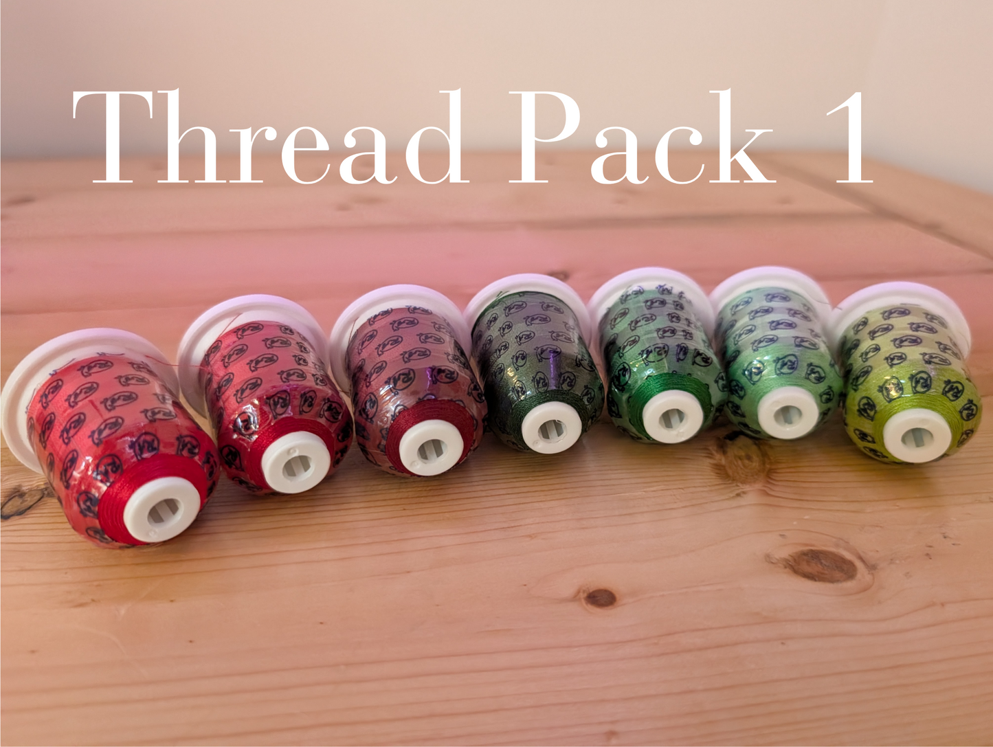 Machine Embroidery Thread Bundles