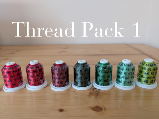 Machine Embroidery Thread Bundles