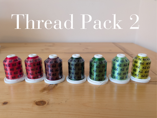 Machine Embroidery Thread Bundles