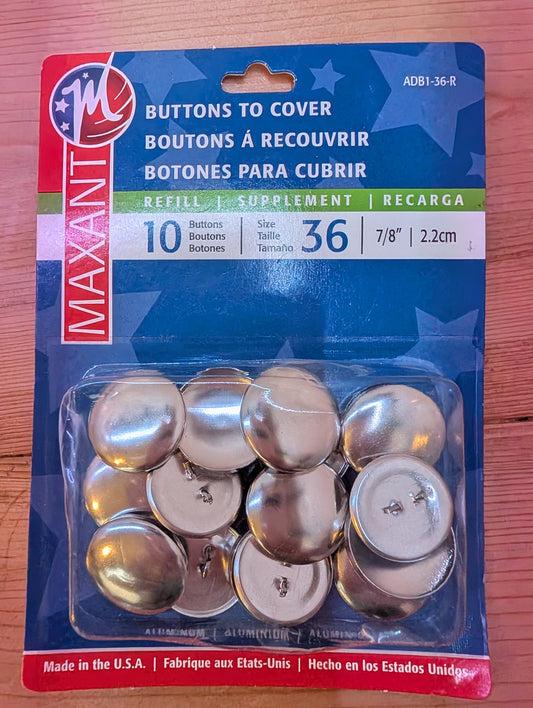 Buttons to Cover Refill - Sewing Notion
