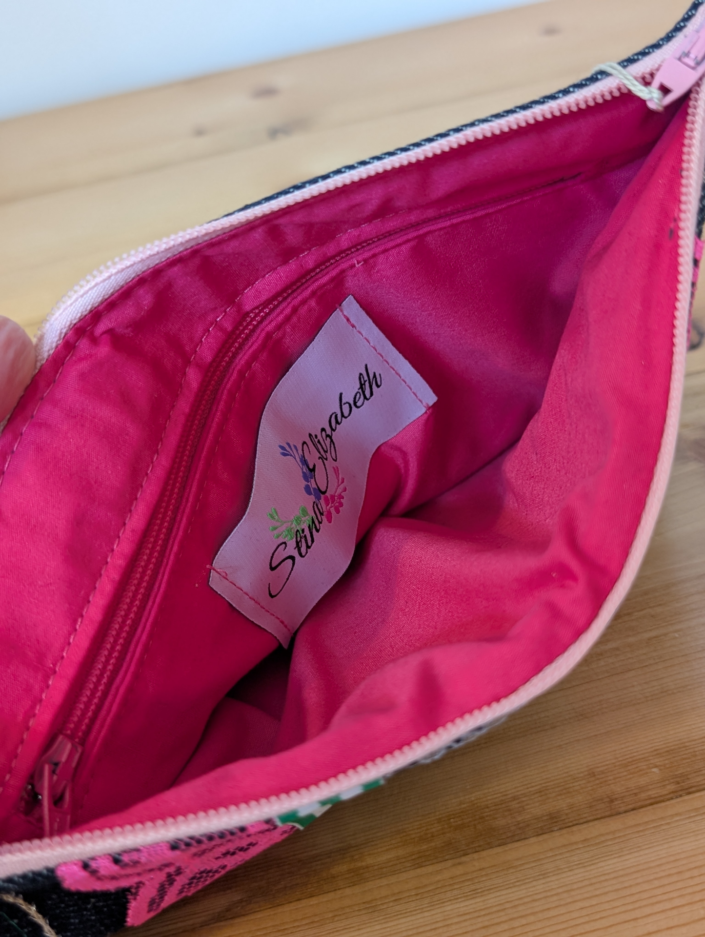 Pink Lace Handbag Clutch