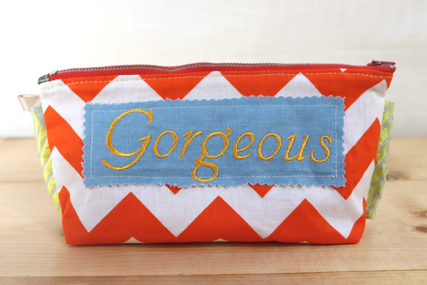 Zipper Pouch Bag - Gorgeous Orange