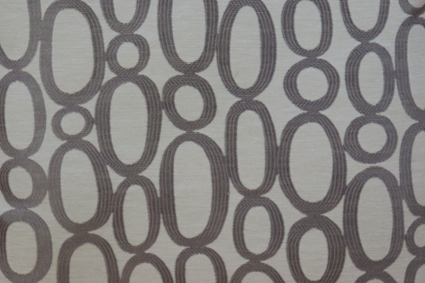 Throw Pillow Cover - Gray Ovals