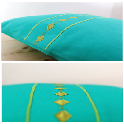 Throw Pillow Cover - Appliqué