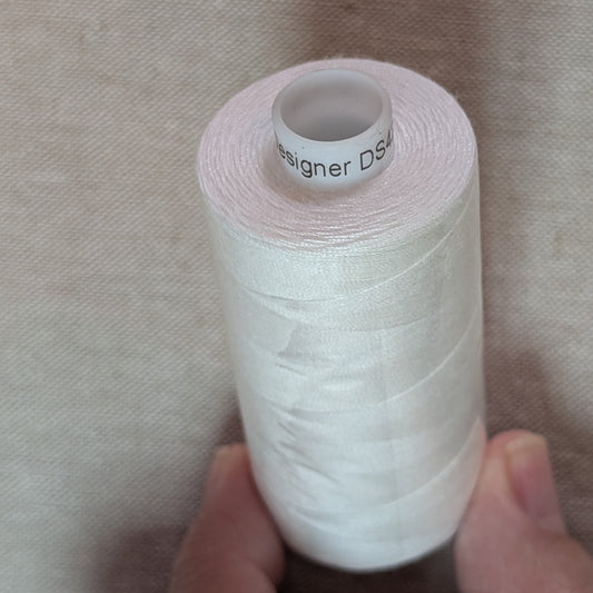 WonderFil Designer 40wt All Purpose Poly Thread - White DS426