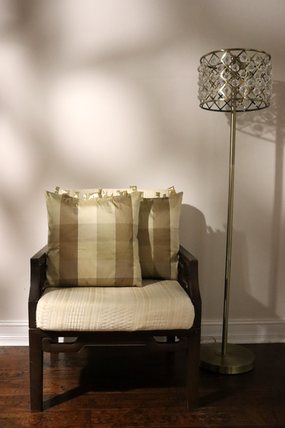 Throw Pillow Cover - Gold Sparkles