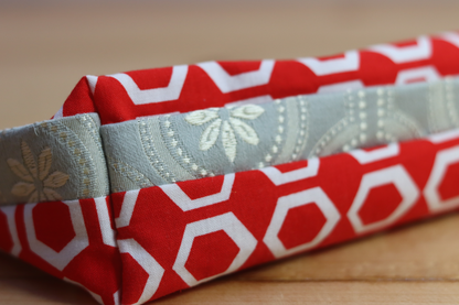 Zipper Pouch Bag - Warrior Red
