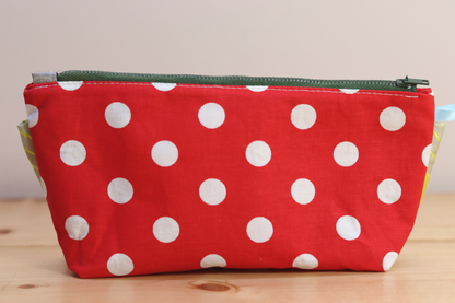 Zipper Pouch Bag - Glam Red