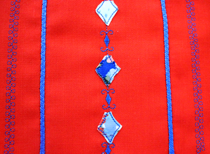Throw Pillow Cover - Appliqué