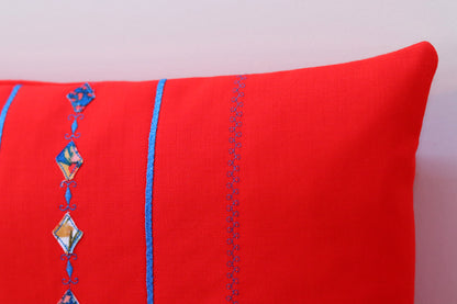Throw Pillow Cover - Appliqué