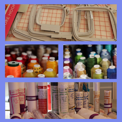 Basic Machine Embroidery Sewing Class