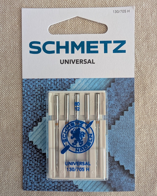 SCHMETZ Universal Sewing Machine Needle - Size 80 / 12