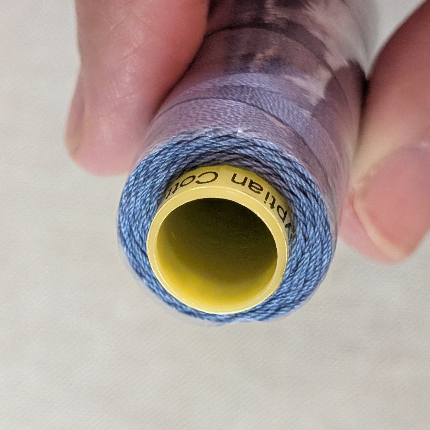 Wonderfil Spagetti™ 12wt Egyptian Cotton Thread - Clear Blue SPS34