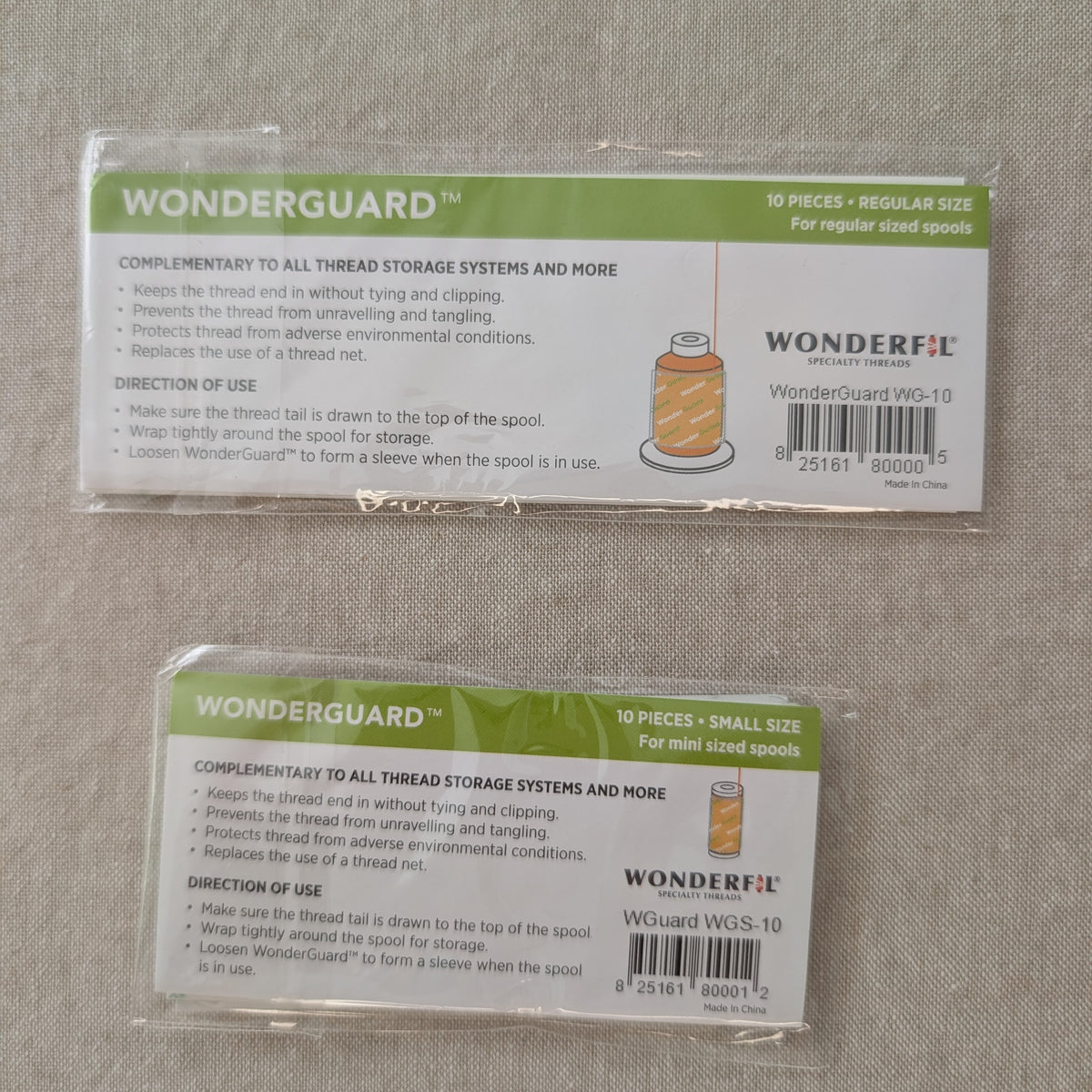 Wonder Guard™ Thread Spool Wraps – Regular & Small (10 Pack)
