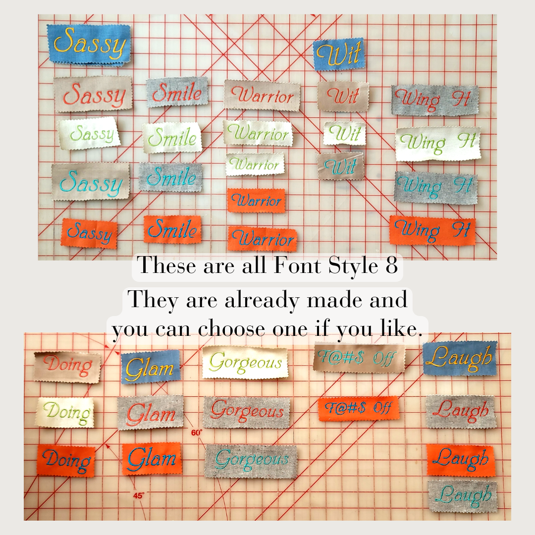 Zipper Pouch Bag - Make it your own custom or personalize