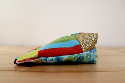Zipper Pouch Bag - Multi Gold
