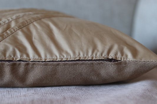 Throw Pillow Cover - Camel color